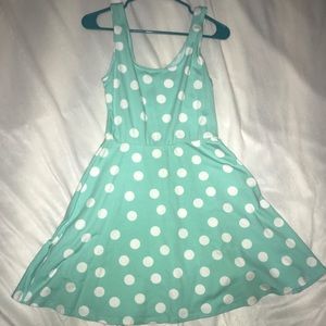 Summer polka dot dress